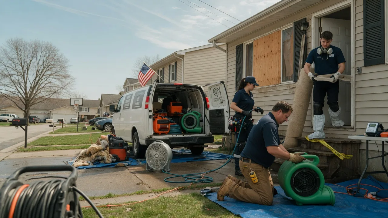 Water Damage Restoration in Weston, MI near me